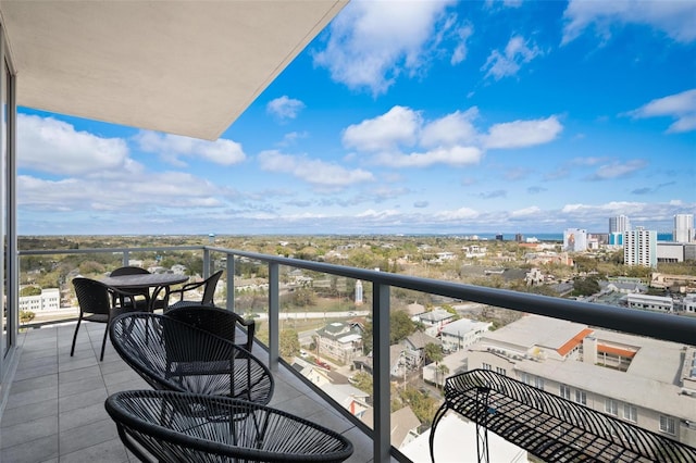 777 3rd Ave N Unit 1403, Saint Petersburg, FL 33701 - balcony featuring a view of city