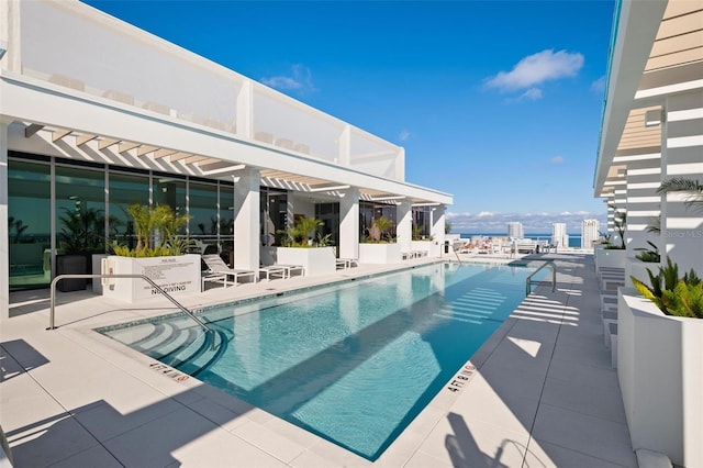 777 3rd Ave N Unit 1403, Saint Petersburg, FL 33701 - pool featuring a patio