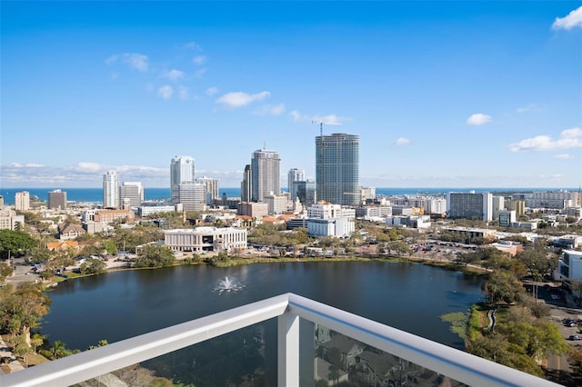777 3rd Ave N Unit 1403, Saint Petersburg, FL 33701 - property's view of city featuring a water view
