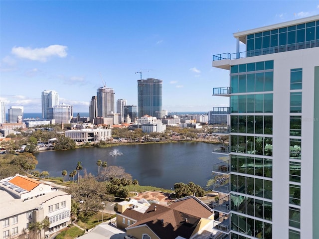 777 3rd Ave N Unit 1403, Saint Petersburg, FL 33701 - view of water feature with a view of city
