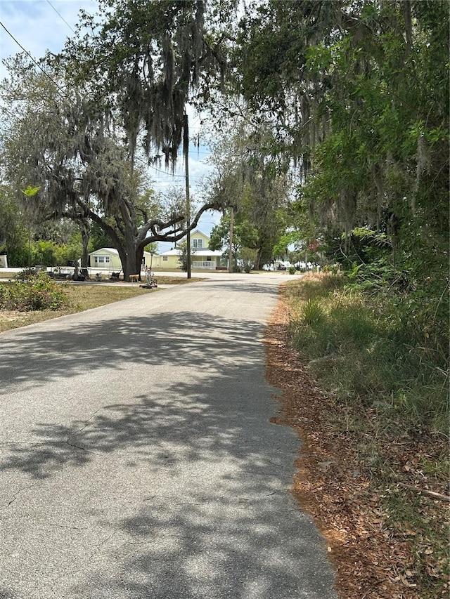 view of road