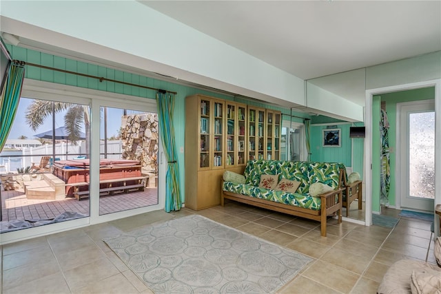2202 Donato Dr, Belleair Beach, FL 33786 - interior space featuring tile patterned flooring