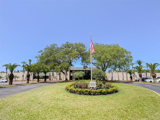 3311 Teeside Dr, New Port Richey, FL 34655 - exterior space with fence and a yard