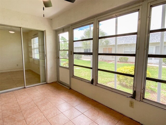 3311 Teeside Dr, New Port Richey, FL 34655 - unfurnished sunroom featuring healthy amount of natural light