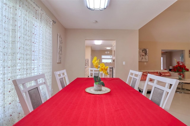 view of dining room