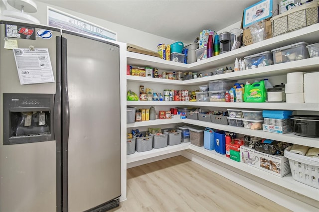 view of pantry