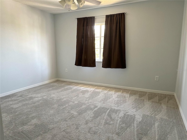 2820 Pankaw Ln, Valrico, FL 33596 - carpeted empty room featuring a ceiling fan and baseboards