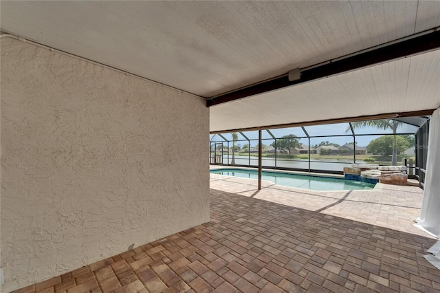 1601 Westerly Dr, Brandon, FL 33511 - outdoor pool with a lanai and a patio area
