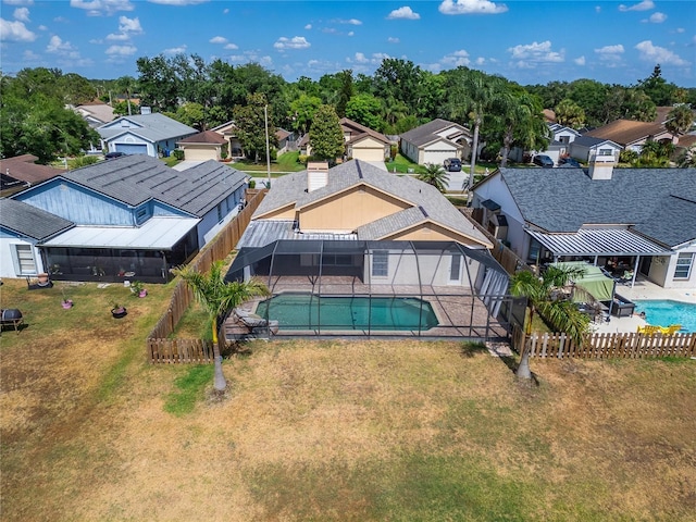 1601 Westerly Dr, Brandon, FL 33511 - aerial view with a residential view