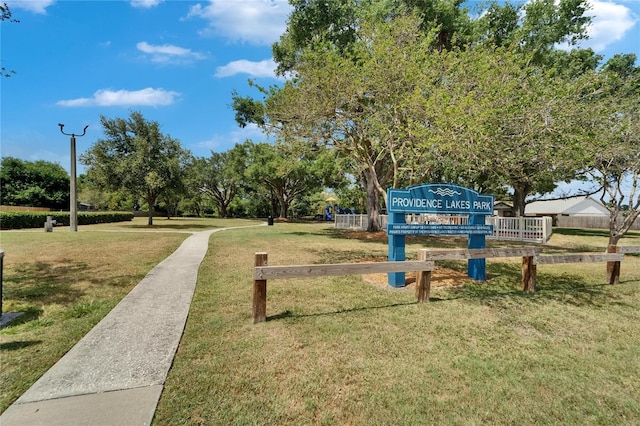 1601 Westerly Dr, Brandon, FL 33511 - view of property's community featuring a lawn
