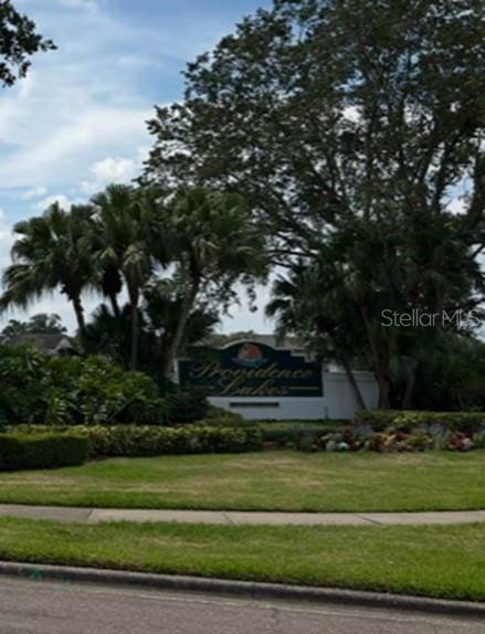 1601 Westerly Dr, Brandon, FL 33511 - community / neighborhood sign featuring a yard