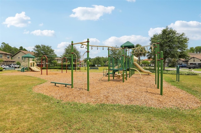 21746 Amelia Rose Way, Land O Lakes, FL 34637 - community jungle gym with a lawn