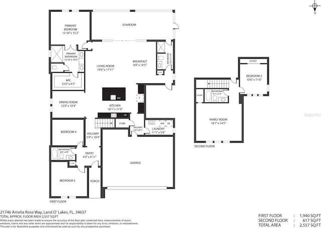 21746 Amelia Rose Way, Land O Lakes, FL 34637 - plan