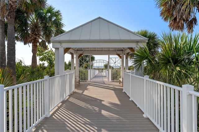 1170 Gulf Blvd Unit 2101, Clearwater Beach, FL 33767 - view of community with a gazebo