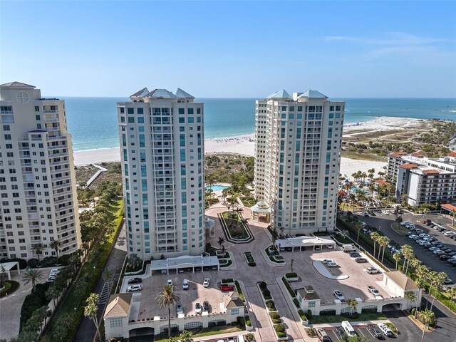 1170 Gulf Blvd Unit 2101, Clearwater Beach, FL 33767 - aerial view of expansive coastline