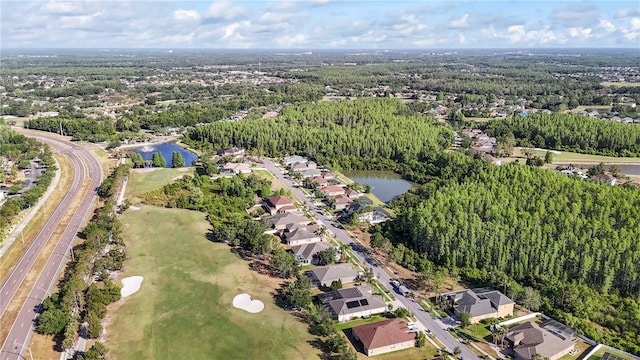 10517 Palm Cove Ave, Tampa, FL 33647 - birds eye view of property with a water view and a residential view