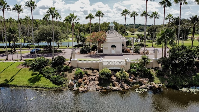 10517 Palm Cove Ave, Tampa, FL 33647 - bird's eye view featuring a water view