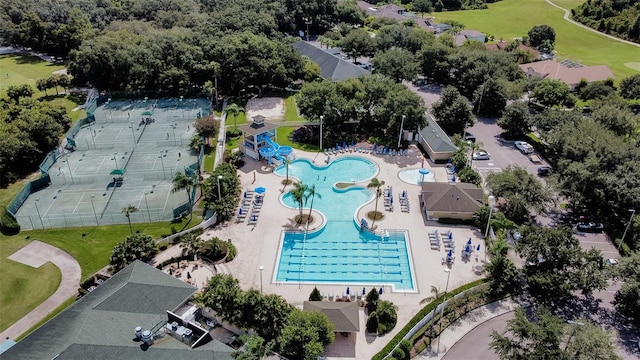 10517 Palm Cove Ave, Tampa, FL 33647 - drone / aerial view