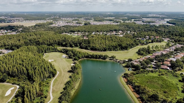 10517 Palm Cove Ave, Tampa, FL 33647 - aerial view featuring a forest view, a water view, and golf course view