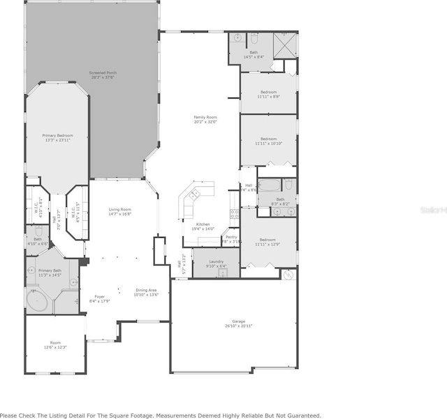 10517 Palm Cove Ave, Tampa, FL 33647 - floor plan