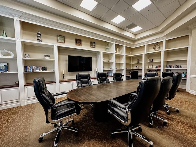 10517 Palm Cove Ave, Tampa, FL 33647 - office space with carpet and built in shelves
