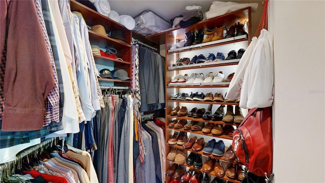 view of spacious closet