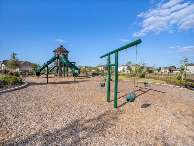 5464 Flint Hills Dr, Wimauma, FL 33598 - community playground with fence