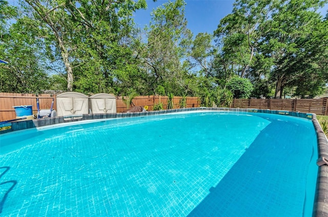 12923 Colony Rd, Hudson, FL 34669 - view of swimming pool with a fenced backyard and a fenced in pool