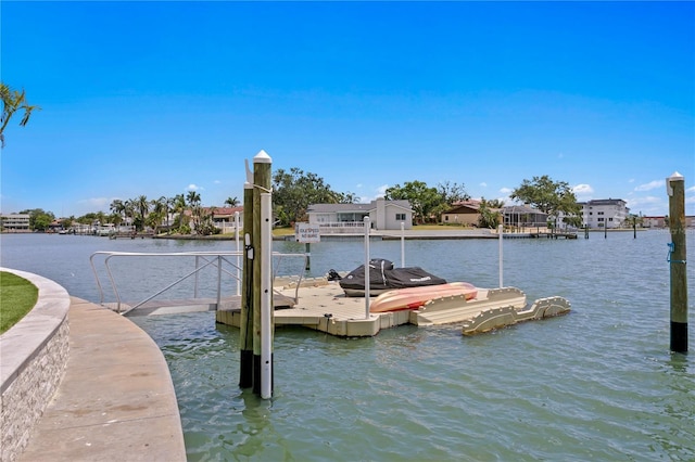 5939 Bayview Cir S, Gulfport, FL 33707 - dock area with a water view