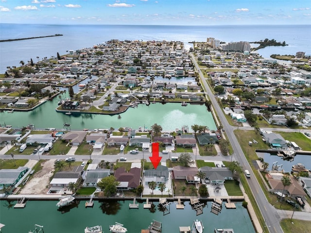 13704 Evelane Dr, Hudson, FL 34667 - view of property location with a nearby body of water and nearby suburban area