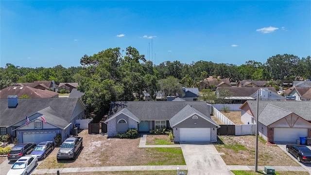 1005 Cameo Crest Ln, Valrico, FL 33596 - aerial perspective of suburban area