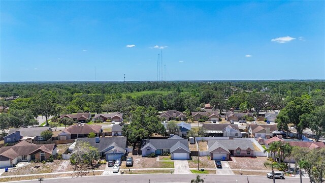 1005 Cameo Crest Ln, Valrico, FL 33596 - aerial view of residential area with a forest
