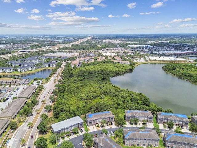 2547 Lexington Oak Dr, Brandon, FL 33511 - aerial view of residential area featuring a nearby body of water