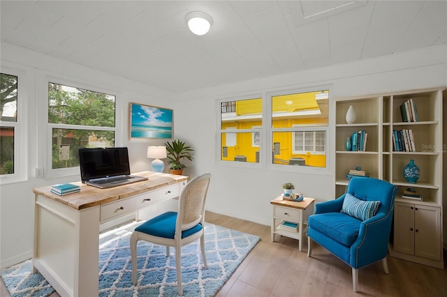 306 S Highland Ave, Clearwater, FL 33755 - office area featuring wood finished floors