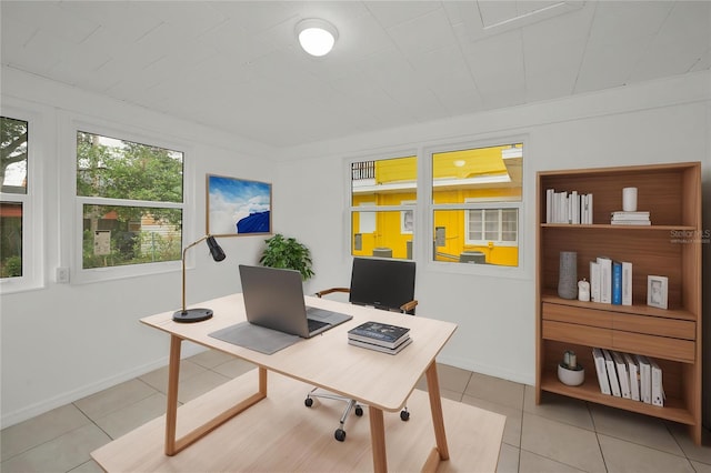 306 S Highland Ave, Clearwater, FL 33755 - office space featuring light tile patterned floors and baseboards