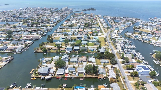 13926 Helen Ave, Hudson, FL 34667 - aerial view with a water view
