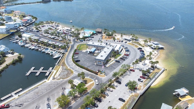 13926 Helen Ave, Hudson, FL 34667 - drone / aerial view with a water view