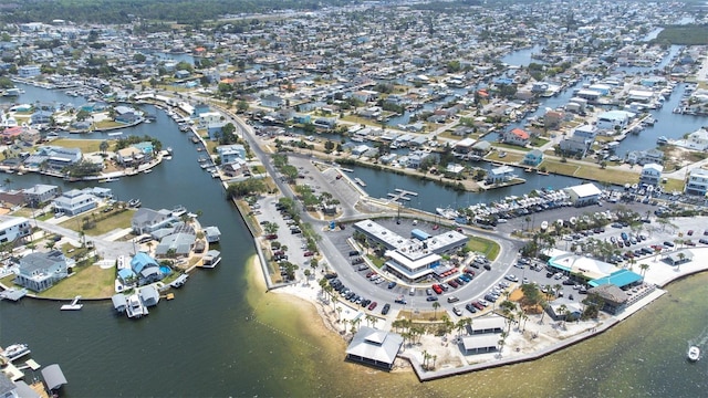 13926 Helen Ave, Hudson, FL 34667 - birds eye view of property with a water view