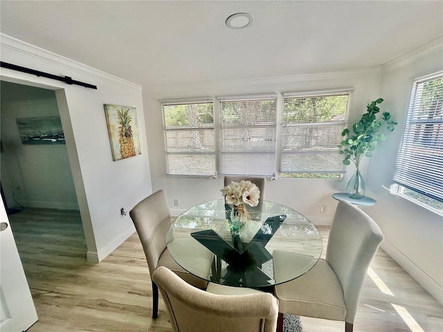 2204 Euclid Cir S, Clearwater, FL 33764 - sunroom featuring a barn door