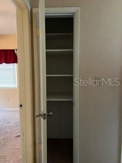 view of closet