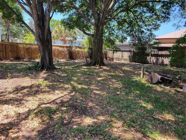 4708 W Ballast Point Blvd, Tampa, FL 33611 - view of yard featuring a fenced backyard
