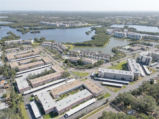 6330 99th Way N Unit 14F, Saint Petersburg, FL 33708 - drone / aerial view of a large body of water