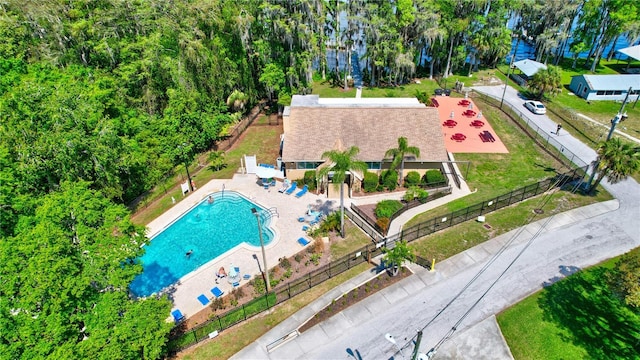 2961 Briar Cliff Dr, Palm Harbor, FL 34684 - bird's eye view