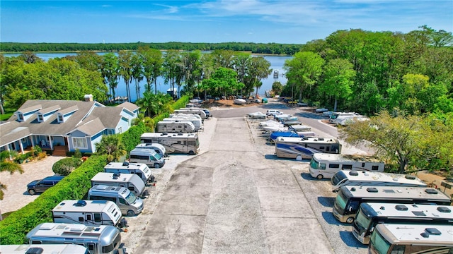 2961 Briar Cliff Dr, Palm Harbor, FL 34684 - aerial view with a water view