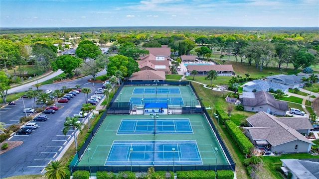 2961 Briar Cliff Dr, Palm Harbor, FL 34684 - bird's eye view featuring a residential view