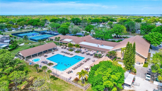 2961 Briar Cliff Dr, Palm Harbor, FL 34684 - aerial view