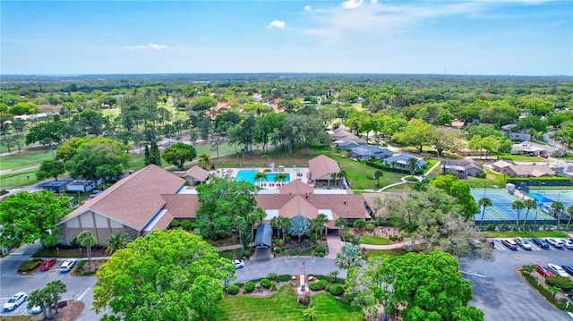 2961 Briar Cliff Dr, Palm Harbor, FL 34684 - birds eye view of property featuring a residential view