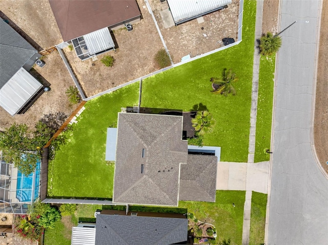 drone / aerial view