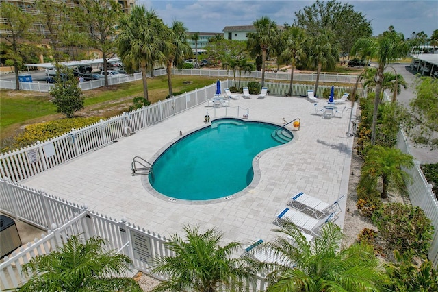 7 Island Park Pl Unit 204, Dunedin, FL 34698 - community pool with a patio area