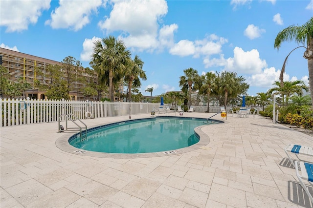 7 Island Park Pl Unit 204, Dunedin, FL 34698 - community pool featuring a patio